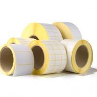 Self-adhesive thermal labels